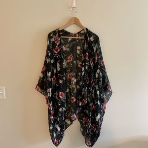 Lane Bryant Floral Overpiece